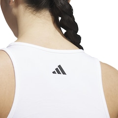 Camiseta Regata adidas Gráfica Mercado de Agricultores Cropped Feminina - Foto 5