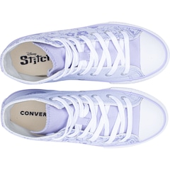 Tênis Juvenil Converse X Disney Stitch Chuck Taylor All Star Cano Alto - Foto 3