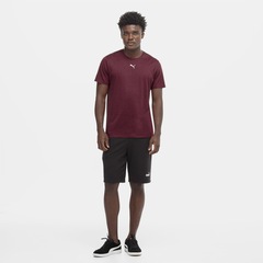 Camiseta Puma Mesclada Treino Essentials Masculina - Foto 4
