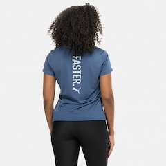 Camiseta Puma Graphics Forever Faster Feminina - Foto 3