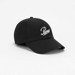 Boné PUMA Essential Script Logo Dad Aba Curva - Foto 3