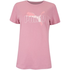 Camiseta PUMA Essential Logo Lab Feminina - Foto 1