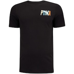 Camiseta Puma Essential Graphics Multicolored - Masculina - Foto 1
