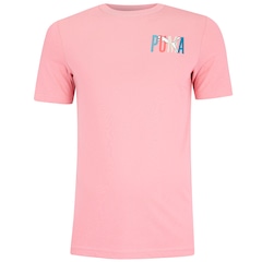 Camiseta Puma Essential Graphics Multicolored - Masculina - Foto 1