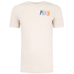 Camiseta Puma Essential Graphics Multicolored - Masculina - Foto 1