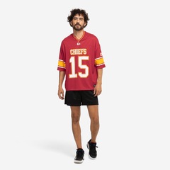 Camiseta do Kansas City Chiefs NFL Mahomes NF160 Masculina - Foto 4
