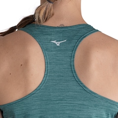 Camiseta Regata Run Spark 2 Mescla Feminina Mizuno - Foto 4