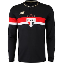 Camisa do São Paulo III 25/26 Torcedor Manga Longa New Balance Masculina - Foto 1