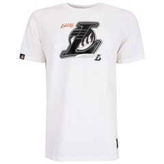 Camiseta do Los Angeles Lakers NBA Sneaker N0496 Masculina - Foto 6