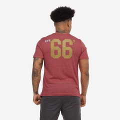 Camiseta do Chicago Bulls NBA Estamp N815A Masculina - Foto 3