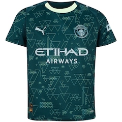 Camisa do Manchester City IV 25/26 Puma Juvenil - Foto 1