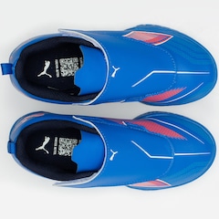 Chuteira Futsal Infantil Puma Ultra 6 Play Com Velcro - Foto 4