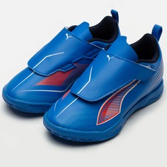 Chuteira Futsal Infantil Puma Ultra 6 Play Com Velcro - Foto 5