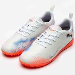 Chuteira Society Infantil Puma Future 8 Play - Foto 5