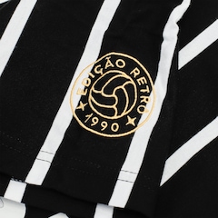 Camisa Polo do Corinthians Retrô Kalunga Masculina - Foto 5