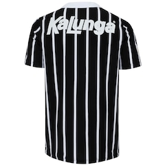 Camisa Polo do Corinthians Retrô Kalunga Masculina - Foto 2