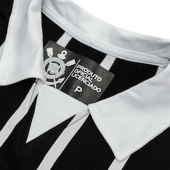 Camisa Polo do Corinthians Retrô Kalunga Masculina - Foto 4
