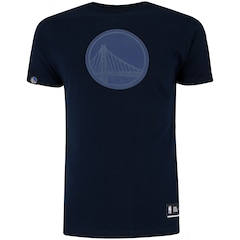 Camiseta Golden State Warriors NBA Shield N0942 Masculina - Foto 1