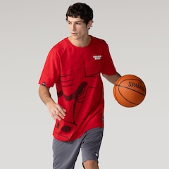 Camiseta Chicago Bulls NBA Fullface N0959 Masculina - Foto 6