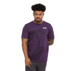 Camiseta Los Angeles Lakers NBA Fullface N0960 Masculina - Foto 2