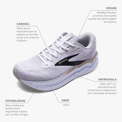 Tênis Masculino Brooks Ghost Max 2 - Foto 2