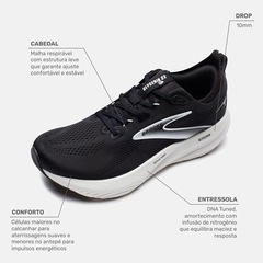 Tênis Masculino Brooks Glycerin 22 - Foto 3