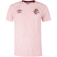 Camisa do Fluminense 25/26 Torcedor Outubro Rosa Umbro Masculina - Foto 2