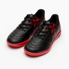 Chuteira Futsal Infantil OXN Avanti 3 Flamengo - Foto 4