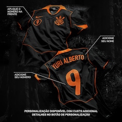 Camisa do Corinthians III 25/26 Torcedor Nike Total 90 Juvenil - Foto 4