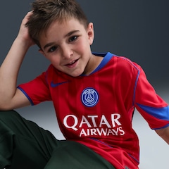 Camisa do Paris Saint-Germain III 25/26 Torcedor Total 90 Nike Infantil - Foto 5