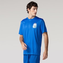 Camiseta da Seleção da Argentina AFA Embossed Masculina - Foto 1