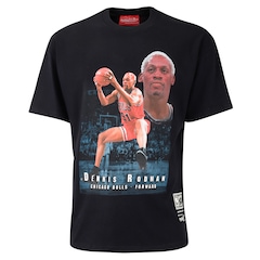 Camiseta Mitchell & Ness Chicago Bulls Trading NBA Masculina - Foto 1
