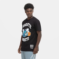 Camiseta Mitchell & Ness Charlotte Hornets NBA Basic Masculina - Foto 5