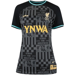 Camisa Liverpool III Edição Especial LeBron Feminina - Foto 1