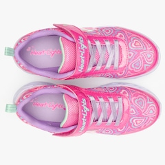 Tênis Infantil Skechers Heart Lights Boogie Love - Foto 3