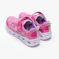 Tênis Infantil Skechers Heart Lights Boogie Love - Foto 5
