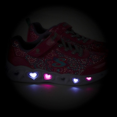 Tênis Infantil Skechers Heart Lights Boogie Love - Foto 8