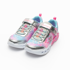 Tênis Infantil Skechers Heart Lights Infinite - Foto 4