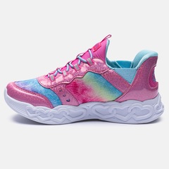 Tênis Infantil Skechers Infinite Heart Lights Etern - Foto 2