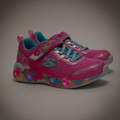Tênis Infantil Skechers Eternal Heart Light - Foto 8