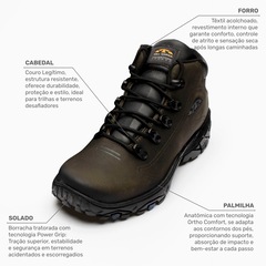 Bota Masculina Bull Terrier Canyon - Foto 3