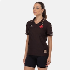 Camisa do Vasco da Gama III 25/26 Torcedor Kappa Feminina - Foto 5
