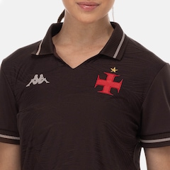 Camisa do Vasco da Gama III 25/26 Torcedor Kappa Feminina - Foto 6