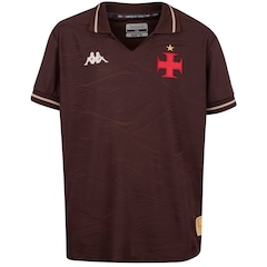 Camisa do Vasco da Gama III 25/26 Torcedor Kappa Infantil - Foto 1