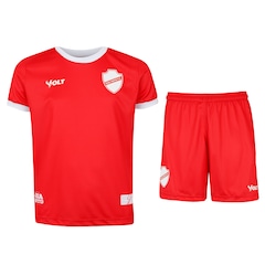 Kit de Uniforme do Vila Nova I 25/26 Infantil Volt Camiseta + Calção - Foto 1