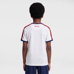 Camiseta Paris Saint-Germain Dawn Braziline Infantil - Foto 2