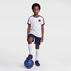 Camiseta Paris Saint-Germain Dawn Braziline Infantil - Foto 3