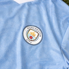 Camisa do Manchester City Lancashire Braziline Juvenil - Foto 4