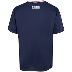 Camiseta do Paris Saint-Germain Brook Braziline Juvenil - Foto 3