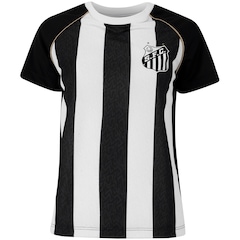 Camiseta do Santos Mosaico Braziline Feminina - Foto 2